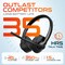 Delton 60X Wireless Bluetooth Over The Head Noise Canceling Stereo Computer Headset Auto-Pair USB DBTHEAD60XBTDL - alternate 6